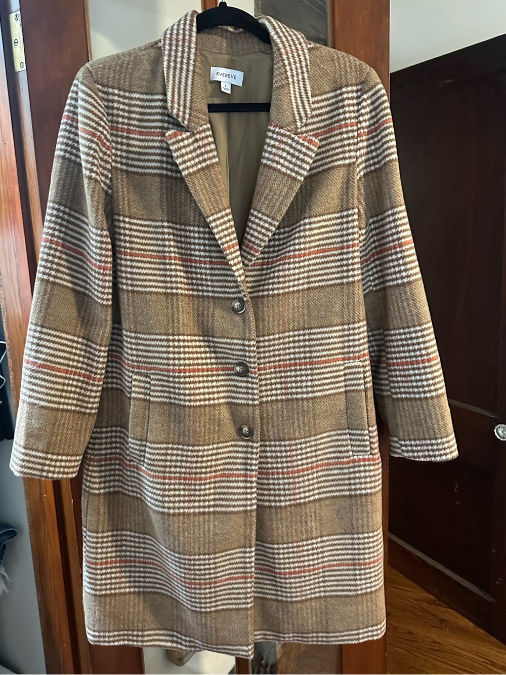 Evereve Long Coat - Picture 4 of 4